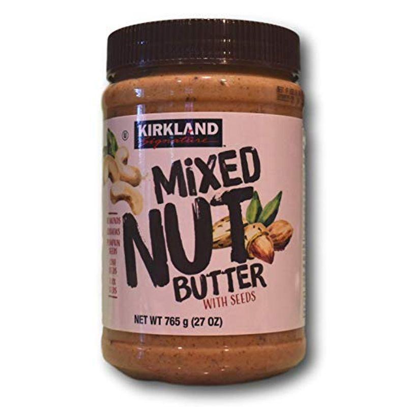 流行 Kirkland ミックスナッツバター スプレッド 765g その他ナッツ類 ≪765g≫カークランド ミックスナッツバター スプレッド ナッツシードバター 砂糖不使用 大容量!ビッグサイズ ナッツバター ディップソース 無糖 Kirkland Signature Mixed Nut Butter With Seeds★送料無料★