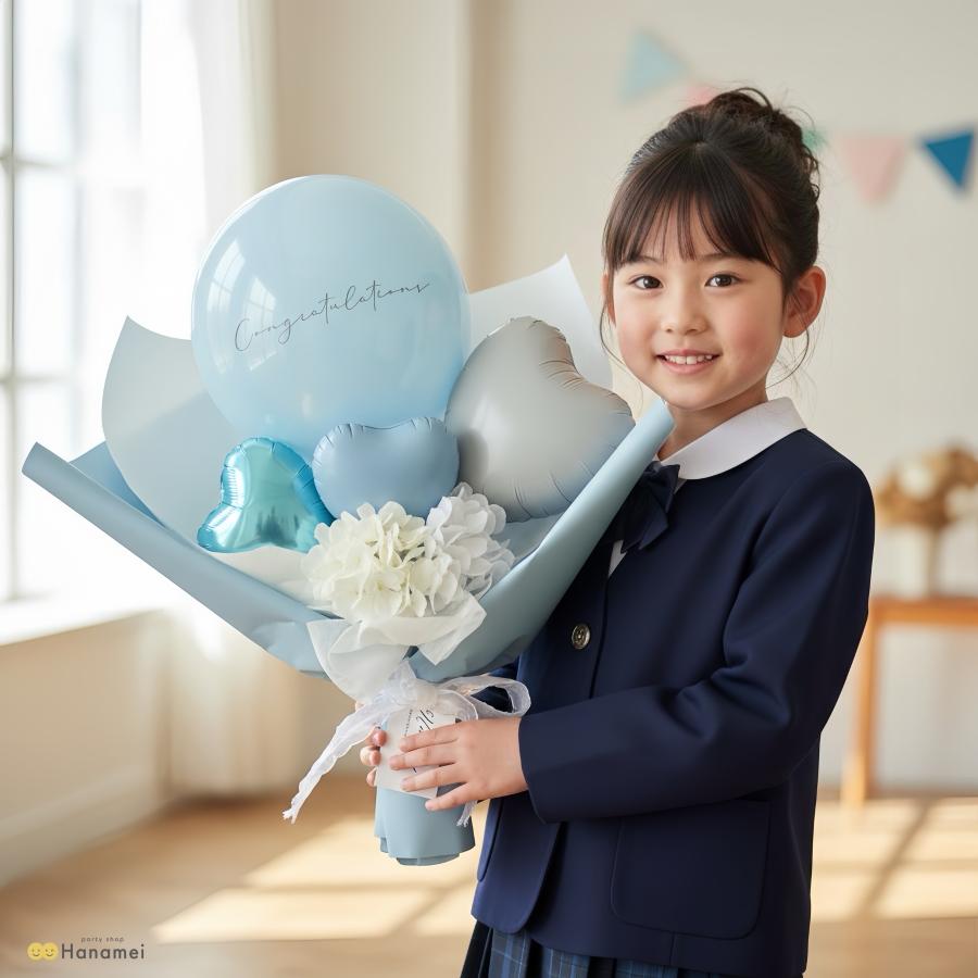 party shop Hanamei バルーン ブーケ 卒業お祝いブーケ M バルーン