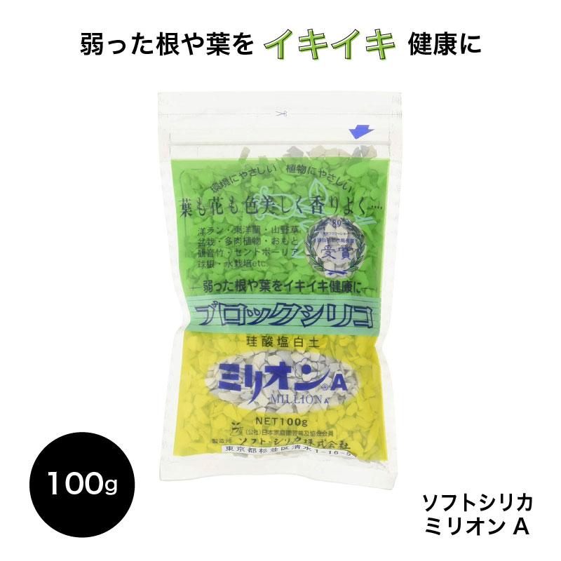 ミリオンA 100g 珪酸塩白土 【メール便送料無料】 ソフトシリカ