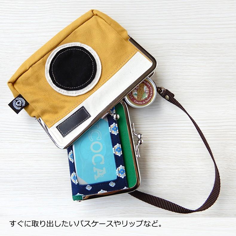 がま口 ポーチ 化粧ポーチ カメラポーチ 小物入れ ハンドメイド