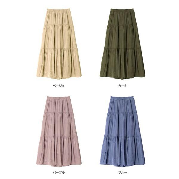 セール ティアードマキシスカート ロングスカート マキシ丈 コーデ 40代 夏 秋 春 Tsuka Hana Momo ハナモモ 通販 Yahoo ショッピング