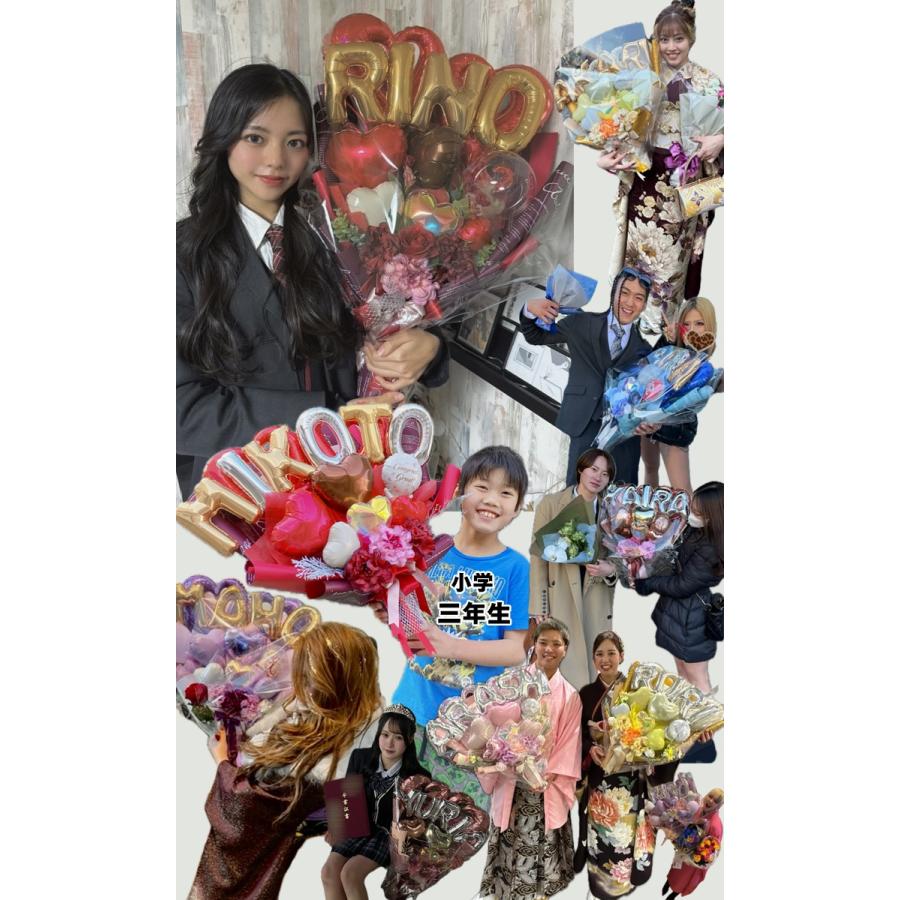 卒業式 バルーン 花束 韓国風 成人式 周年祝い 開店祝い お誕生日 発表