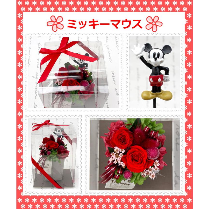 ディズニー プリザーブドフラワー入造花 プチポット ミッキー ミニー ドナルド デイジー プーさん チップ Zouka56 バルーン電報 花ギフト 花模様 通販 Yahoo ショッピング
