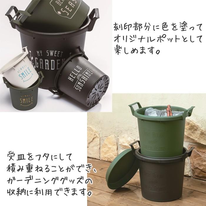 グロウコンテナ 24型 8号鉢 プランター : 花苗園芸店なごみ - 通販