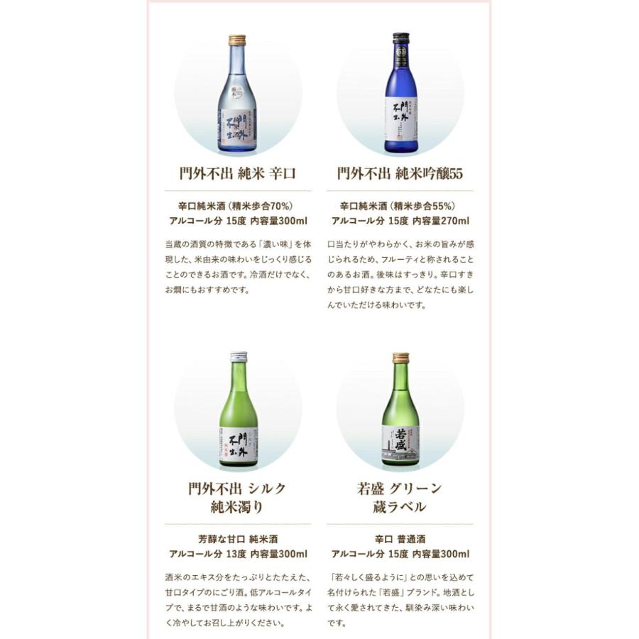 お酒 ギフト プレゼント 日本酒 飲み比べセット 300ml 6本 セット 家