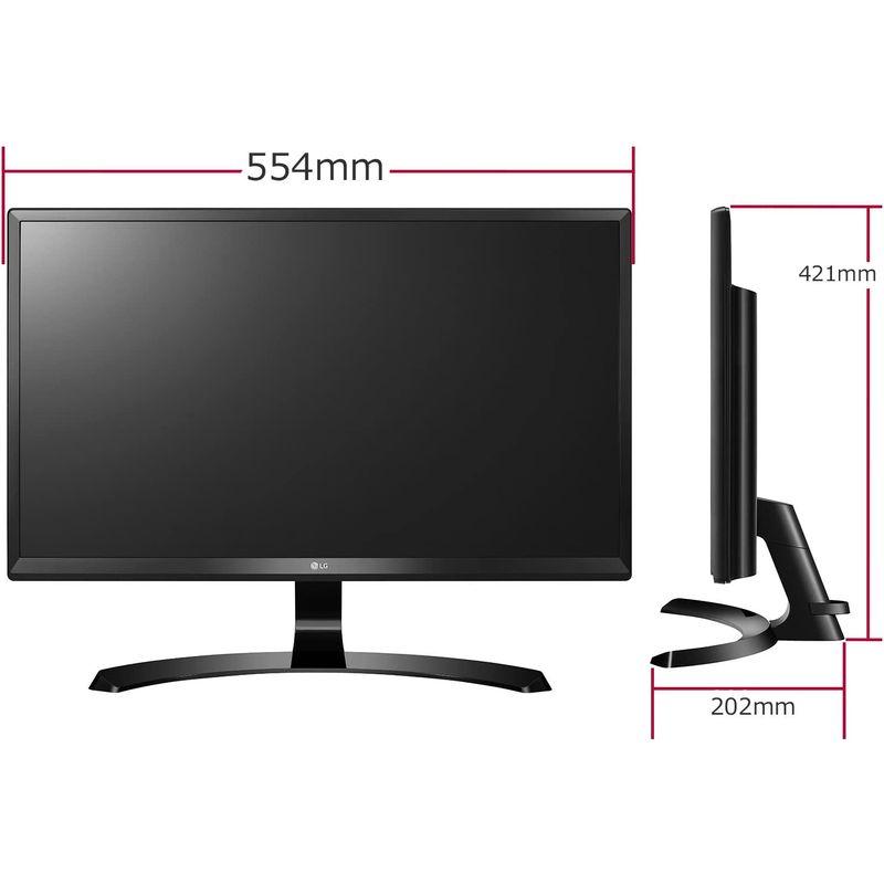 業界大好評 LG モニター ディスプレイ 24UD58-B 23.8インチ/4K(3840×2160)/IPS 非光沢/HDMI×2、DisplayPo