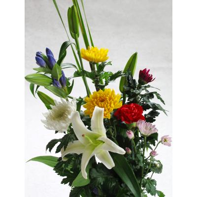 最大81 Offクーポン お墓参りやお仏壇へ お供えの花束 和風 1対 2束