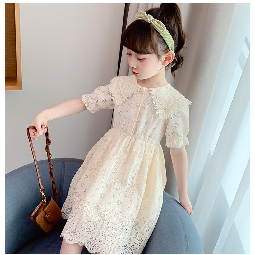 ワンピース キッズ 子供服 女の子 夏 半袖ワンピース 子供ドレス キッズワンピース ジュニア お姫様 おしゃれ 可愛い カジュアル 新品110 1 130 140 150 160 Ctq23 花の海ストア 通販 Yahoo ショッピング