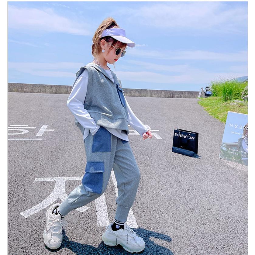 子供服 セットアップ 女の子 長袖 秋冬 3点セット 子供ジャージ ...