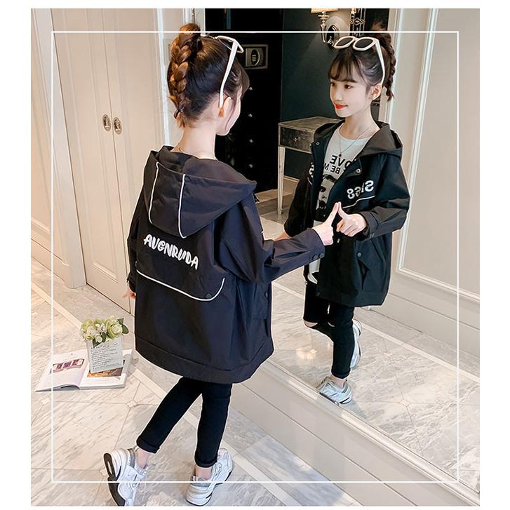 マウンテンパーカー ジャケット キッズ 女の子 春秋 春コート アウター ジュニア 可愛い おしゃれ こども服 通園 普段着 cm 超激得sale