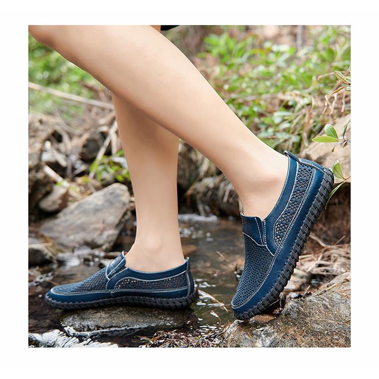 ビジネス メッシュシューズ メンズ 紳士靴 スリッポン メッシュ シューズ 夏 Pu シューズ 通気性抜群 カジュアル 通勤 40代 50代 60代 Lxtx25 花の海ストア 通販 Yahoo ショッピング