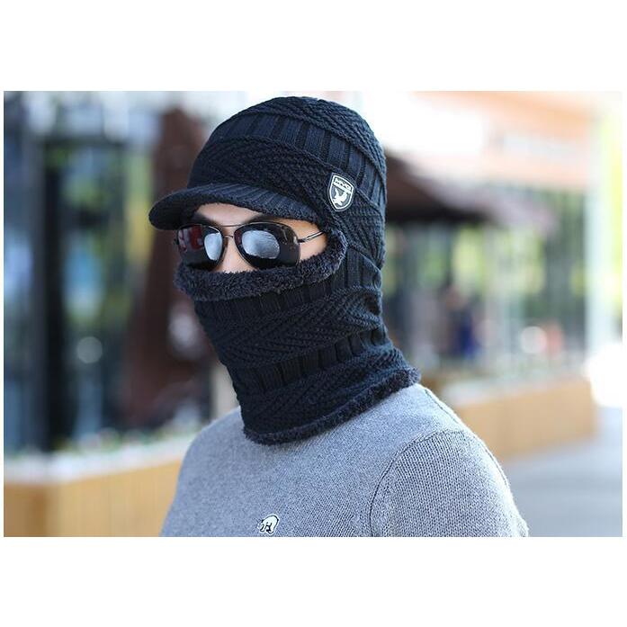 ニット帽 メンズ ニット帽子 ネックウォーマー 秋冬 防風 防寒 スノーボード ウェア お洒落 自転車 防風 防寒 帽子 マスク 秋冬用 Mza12 花の海ストア 通販 Yahoo ショッピング