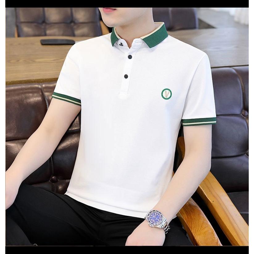 ポロシャツ メンズ Poloシャツ 半袖 Tシャツ ビジネス シンブル ポロ ゴルフウェア メンズ テニス スポーツウェア スリム 夏 Topo27 花の海ストア 通販 Yahoo ショッピング
