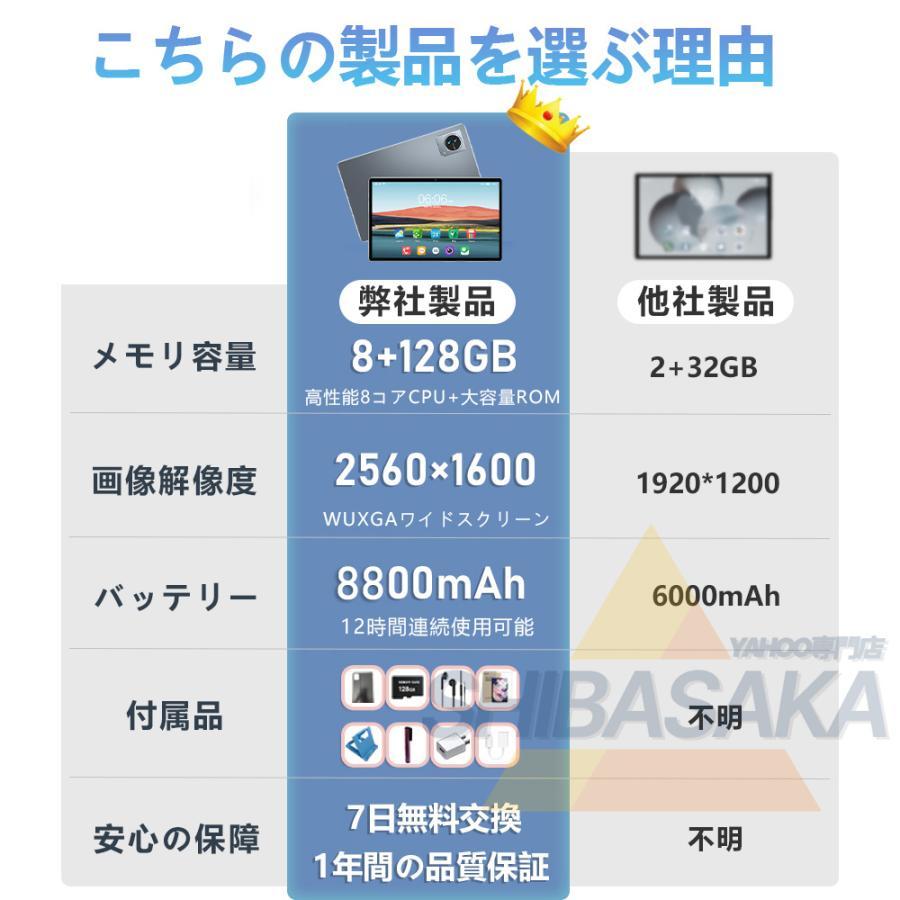 タブレット PC 本体 10インチ Android13 新品 Wi-Fiモデル 8GB+128GB