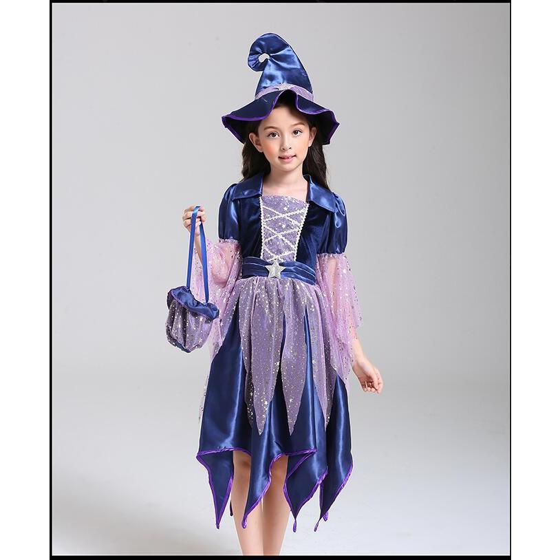 ハロウィン 魔女 子供 コスプレ ハロウィン 仮装 子供 女の子 コスチューム 衣装 子ども ドレス スカート 帽子付き パーティードレス 洋服 レース Wsj2 花の海ストア 通販 Yahoo ショッピング