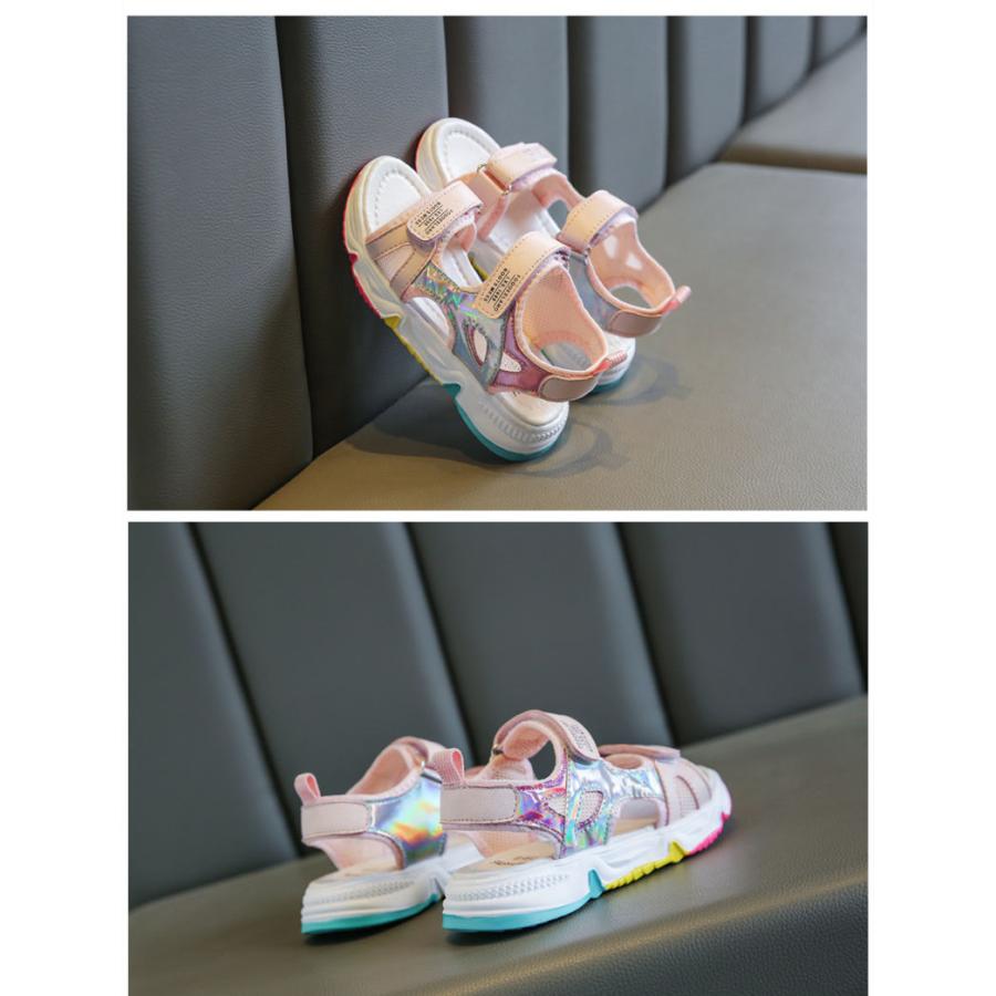 サンダル 女の子 子供 スポーツサンダル キッズ 厚底 子供用サンダル 履きやすい 歩きやすい 夏 かわいい おしゃれ 軽量 アウトドア 女児 可愛い Xhlx7 花の海ストア 通販 Yahoo ショッピング