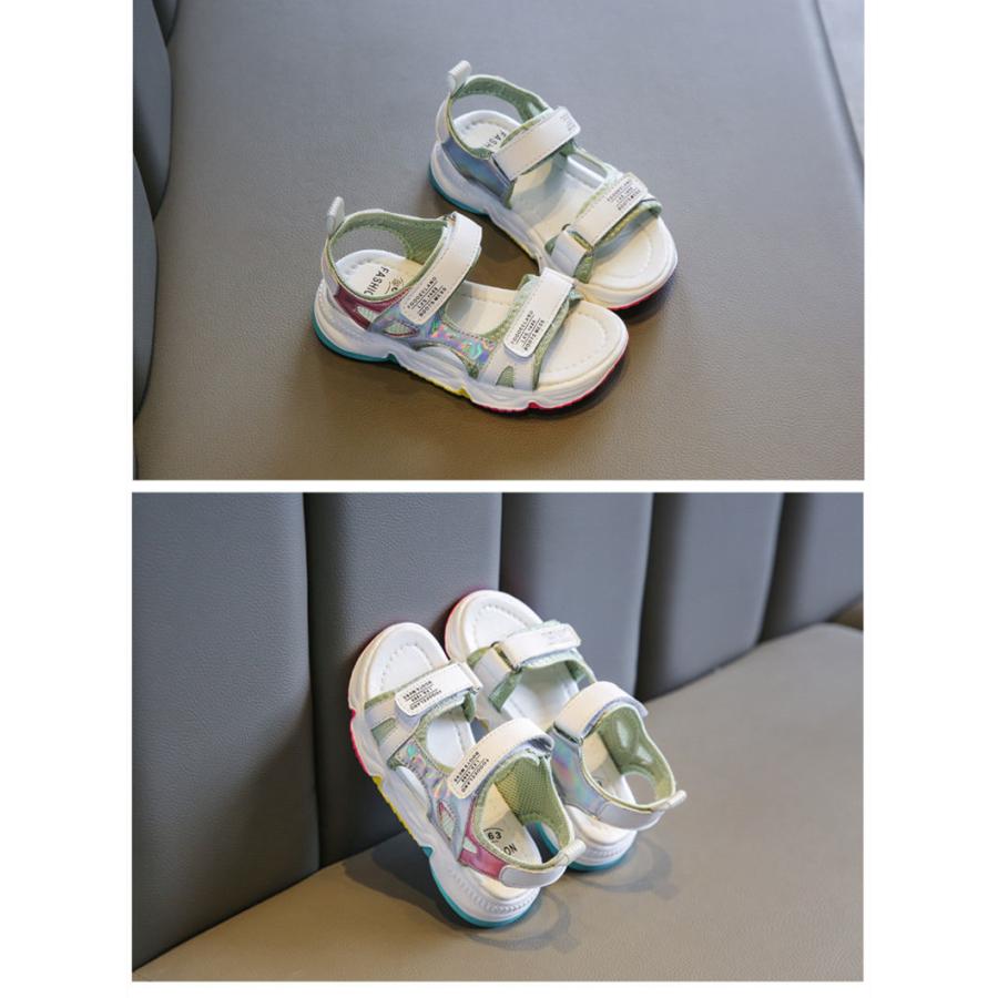 サンダル 女の子 子供 スポーツサンダル キッズ 厚底 子供用サンダル 履きやすい 歩きやすい 夏 かわいい おしゃれ 軽量 アウトドア 女児 可愛い Xhlx7 花の海ストア 通販 Yahoo ショッピング