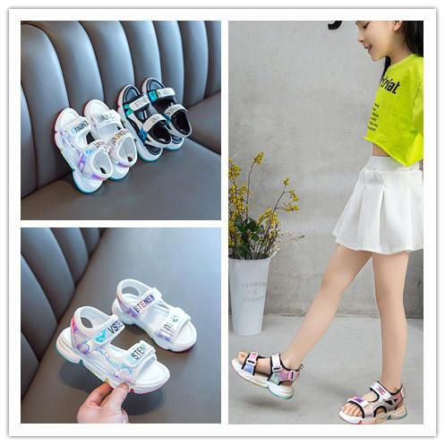 サンダル 女の子 子供 スポーツサンダル キッズ 厚底 子供用サンダル 履きやすい 歩きやすい 夏 かわいい おしゃれ 軽量 アウトドア 女児 可愛い Xhlx8 花の海ストア 通販 Yahoo ショッピング