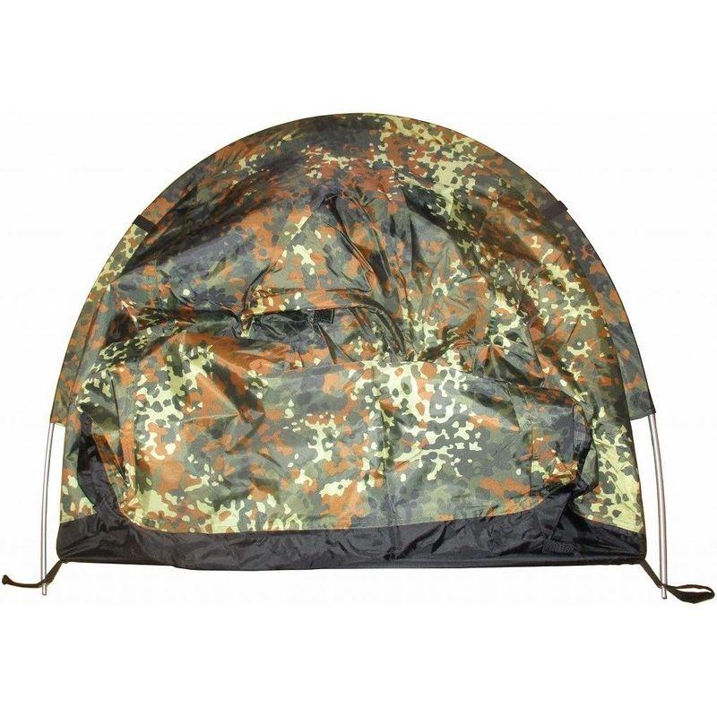 MFH テント 1人用 ARBER アルミフレーム 蚊帳付き - BW FLECKTARN Camo迷彩 テント 1人用 ARBER アルミフレーム 蚊帳付き BW FLECKTARN Camo迷彩 cm