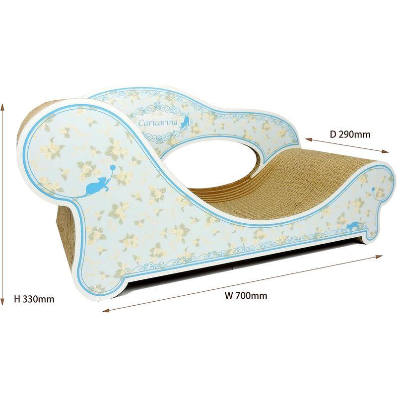 カリカリーナ 爪とぎ フィオレ ローズブルー グラングラン 爪とぎ フィオレ ローズブルー グラングラン