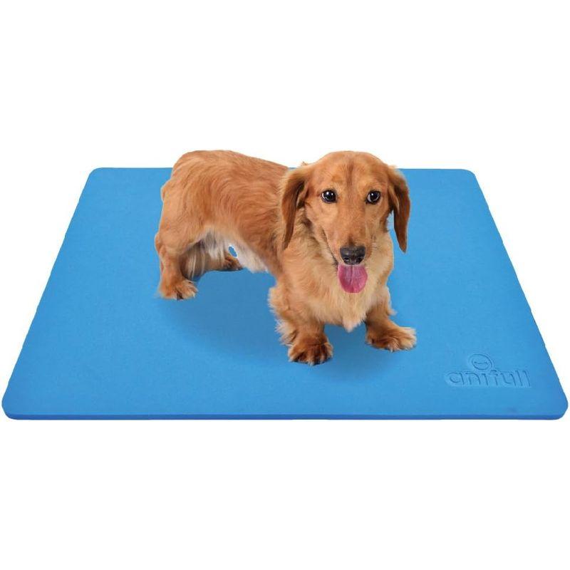 アニフル (anifull) ズレ防止ペットシーツマット ブルーM anifull ズレ防止ペットシーツマット ブルーM
