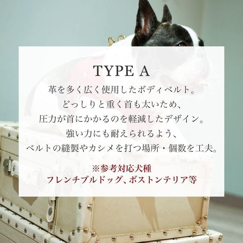 公式 グッズ Now&Fountain ボディベルト Aタイプ ジュエリーエンボス 本革 ハーネス フレンチブルドッグ ボストンテリア 犬用 日本製 オシ 【2804186619】(14153円)