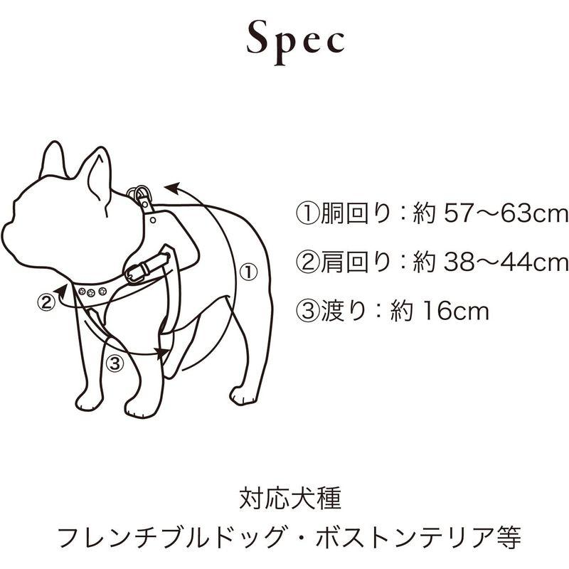 公式 グッズ Now&Fountain ボディベルト Aタイプ ジュエリーエンボス 本革 ハーネス フレンチブルドッグ ボストンテリア 犬用 日本製 オシ 【2804186619】(14153円)