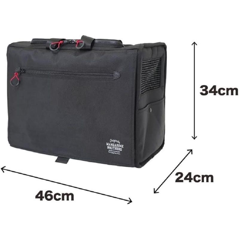 MANDARINE BROTHERS マンダリンブラザーズ ブリクストンキャリーバックパック ワイド M ブラック ブラック BROTHERS マンダリンブラザーズ ブリクストンキャリーバックパック ワイド