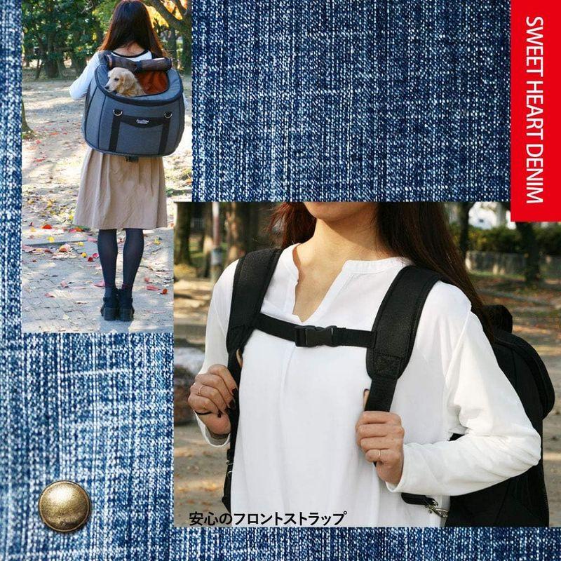 ファンタジーワールド スイートハート リュックタイプ ペットカート L デニム 無し SH-216DM スイートハート リュックタイプ ペットカート デニム 無し SH 216DM