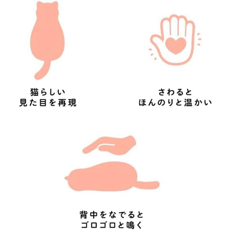 MeowEver ミャウエバー クッション クッション型疑似ペット グレー ミャウエバー クッション クッション型疑似ペット グレー