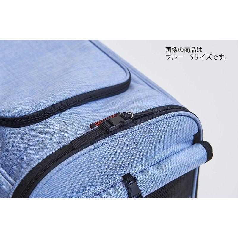 ボンビアルコン (Bonbi) ペットトラベラー レッド S サイズ サイズ Bonbi ペットトラベラー レッド