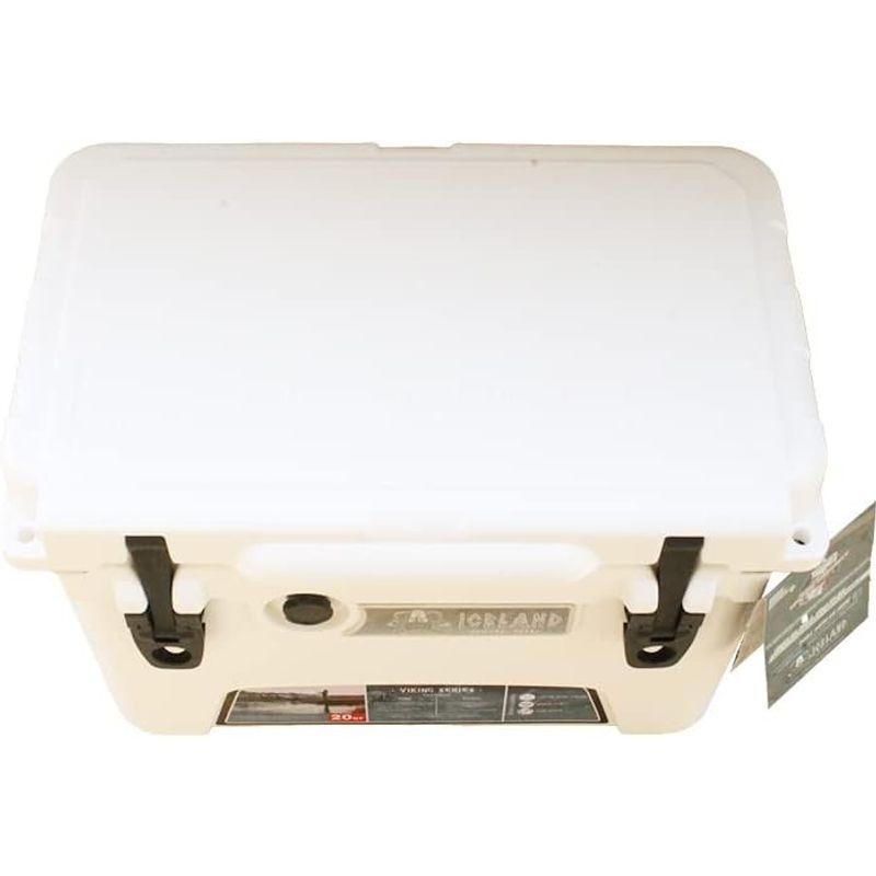 ICELAND COOLERS アイスランドクーラー バイキングシリーズ クーラーボックス 20QT(18.9L) (ホワイト) COOLERS アイスランドクーラー バイキングシリーズ クーラーボックス 20QT 9L ホワイト