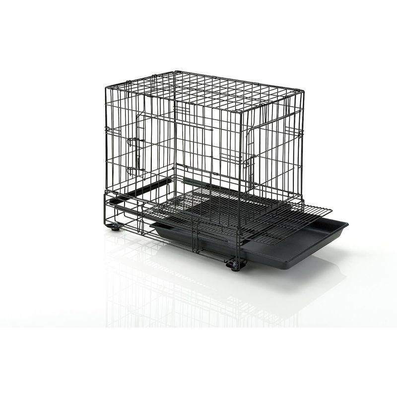 【国産】 リッチェル プロフェッショナルペットケージ M ブラック 62.5×42.5×56cm 【E2346038598】(11841円)