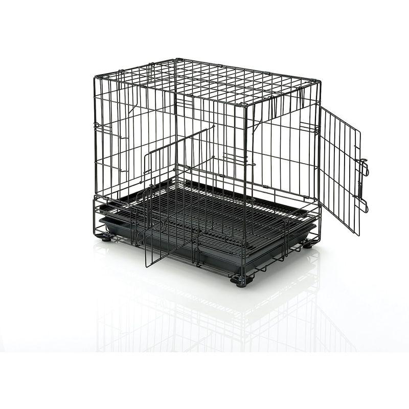 【国産】 リッチェル プロフェッショナルペットケージ M ブラック 62.5×42.5×56cm 【E2346038598】(11841円)