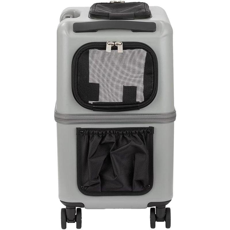 PETiCOペチコICO ペットキャリー ペットカート ストッパー機能搭載 ペットとおでかけ 犬 猫 小型犬 公共交通乗車3001-M-BL ペットキャリー ペットカート ストッパー機能搭載 ペットとおでかけ 犬 猫 小型犬 公共交通乗車3001 BL