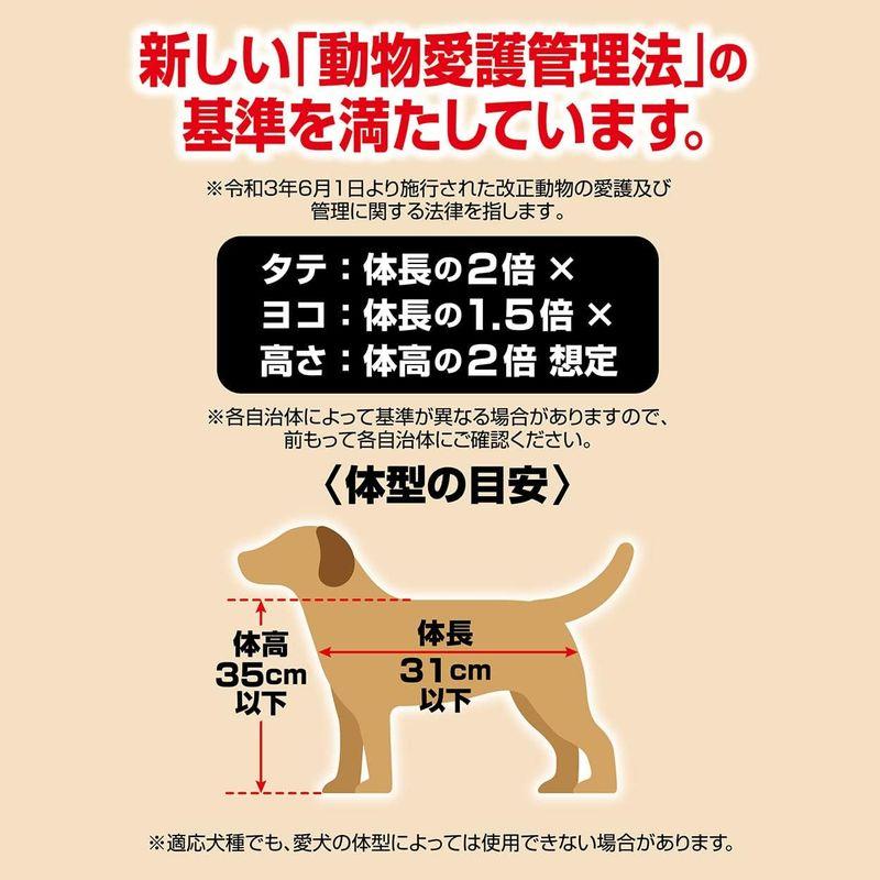 ペティオ(Petio) 犬用ケージ ハイルームケージ M Petio 犬用ケージ ハイルームケージ