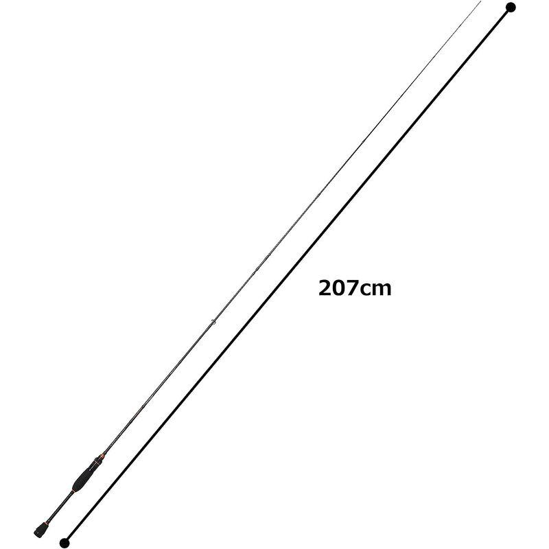 メジャークラフト アジングロッド スピニング トリプルクロス アジング チューブラー TCX-T682AJI 釣り竿 スピニング アジング 釣り竿 アジングロッド トリプルクロス チューブラー TCX T682AJI