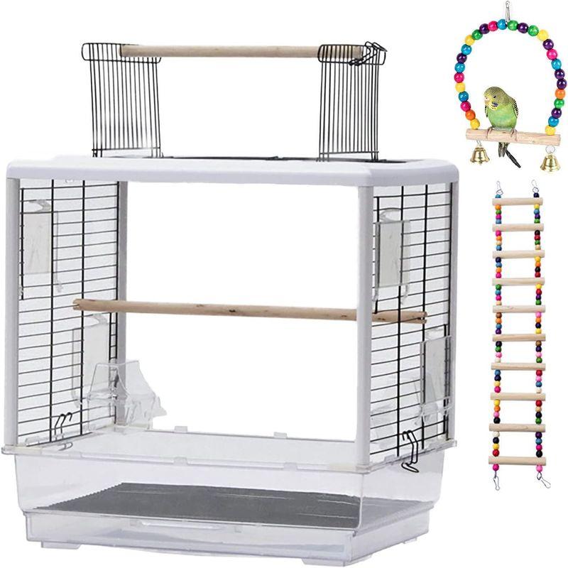 Xpossible?鳥かご 鳥ケージ 大型 豪華セット 高級透明アクリル 鳥籠?大きいケージ バードケージ オープン大空間 オウムケージ お 鳥かご 鳥ケージ 大型 豪華セット 高級透明アクリル 鳥籠 大きいケージ バードケージ オープン大空間 オウムケージ お ￥