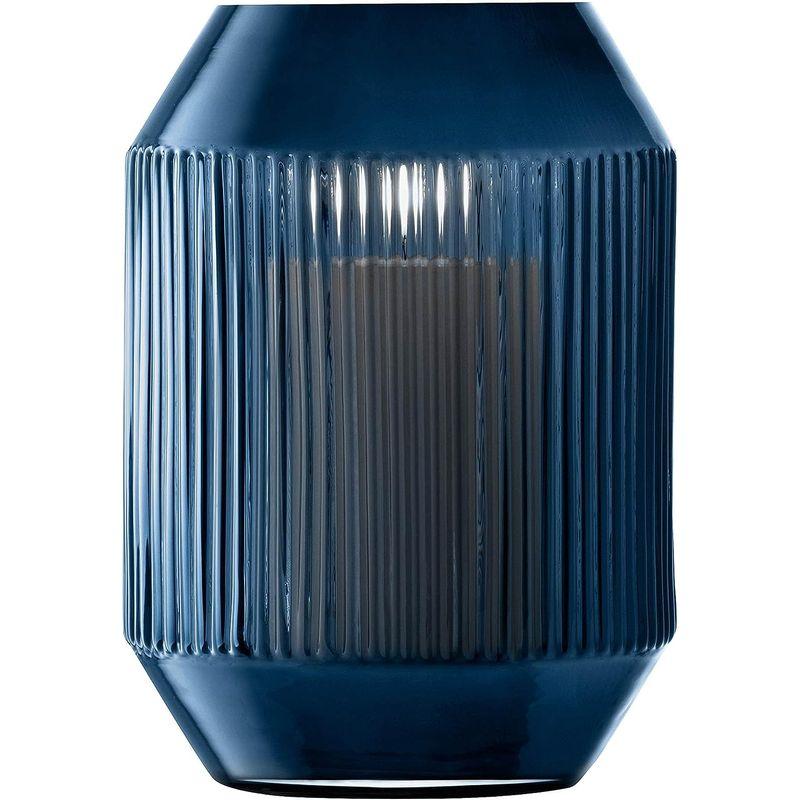★11時間以内発送★美品 LSA (エルエスエー) Rotunda Lantern/Vase H26cm Sapphire W18xD18xH26cm 【2934161759】(14810円)
