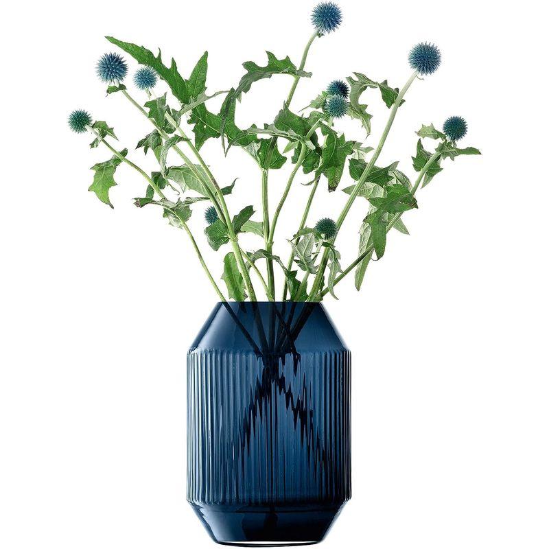★11時間以内発送★美品 LSA (エルエスエー) Rotunda Lantern/Vase H26cm Sapphire W18xD18xH26cm 【2934161759】(14810円)
