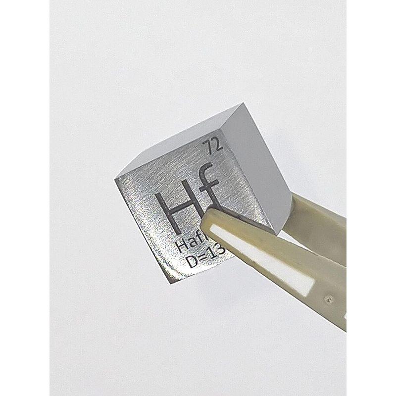 元素標本 ハフニウム Hf (10mmキューブ・刻印A・鏡面) ハフニウム Hf 10mmキューブ 刻印A 鏡面