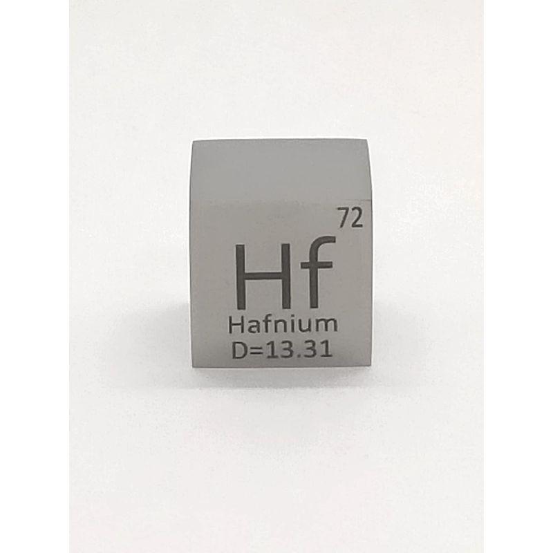 元素標本 ハフニウム Hf (10mmキューブ・刻印A・鏡面) ハフニウム Hf 10mmキューブ 刻印A 鏡面