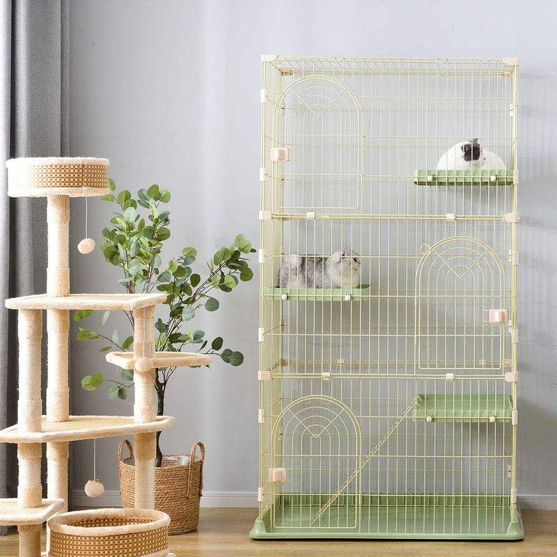 本日価格！！ 猫ケージ キャットケージ ペットケージ 3段 キャット ケージ ペット ケージ 猫ゲージ おしゃれ キャットハウス ネコ ハウス 脱走防止 【2413679094】(12183円)