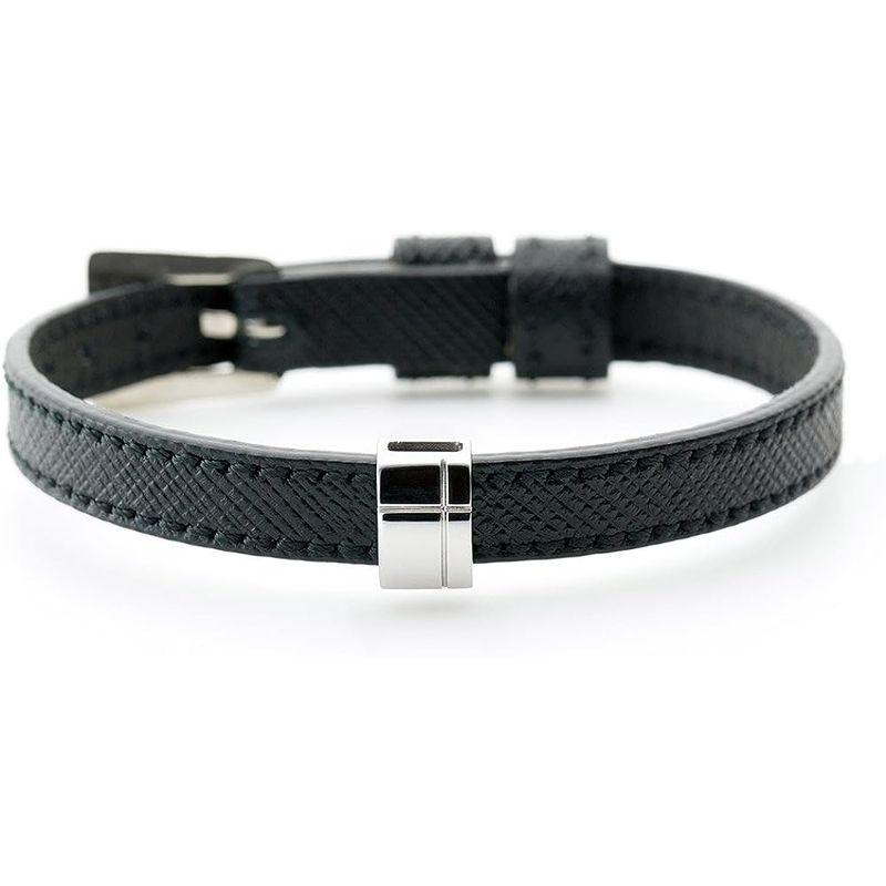 動作確認 ソウルジュエリー 遺骨アクセサリー ブレスレット リストブレス アーチ ブラック シルバー SV925 レザー 皮 手元供養 遺骨入れ 【YWU5837760056】(20613円)