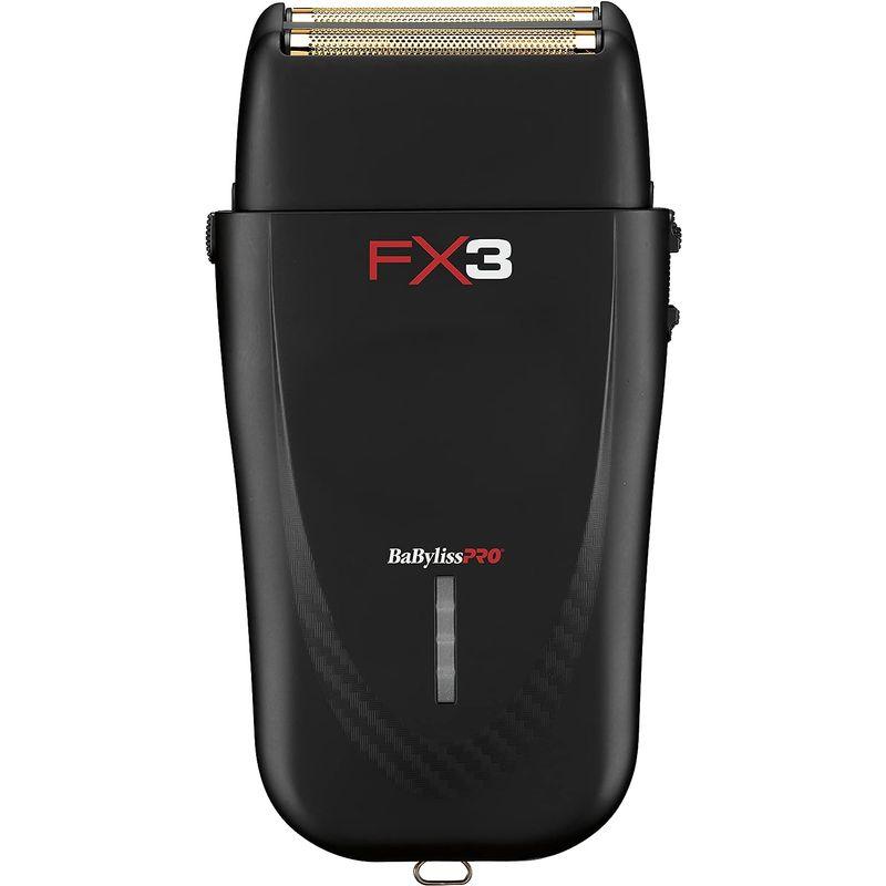 【新品 送料込み】 BaBylissPRO バーベロジー ダブルホイル シェーバー FXX3SB FX3 プロフェッショナル 高速電動シェーバー 【D3987071029】(20125円)