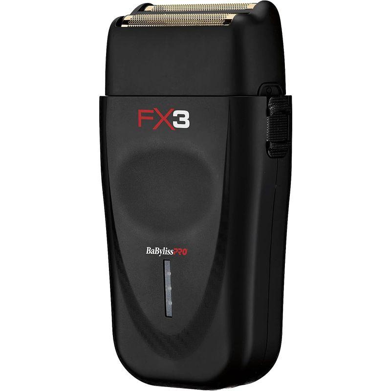 【新品 送料込み】 BaBylissPRO バーベロジー ダブルホイル シェーバー FXX3SB FX3 プロフェッショナル 高速電動シェーバー 【D3987071029】(20125円)