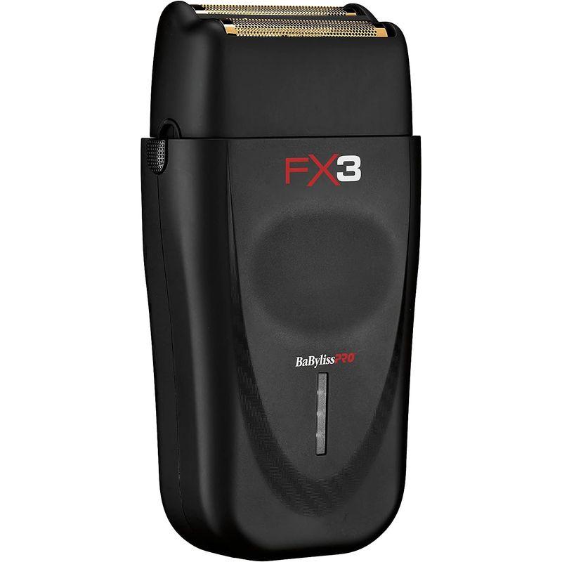 【新品 送料込み】 BaBylissPRO バーベロジー ダブルホイル シェーバー FXX3SB FX3 プロフェッショナル 高速電動シェーバー 【D3987071029】(20125円)