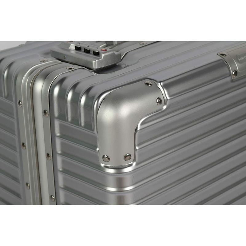 ヒロディービーシー 機内持込み可能 TSAロック付き コンパクト40L ダブルキャスター アルミフレーム＋ポリカーボネート ビジネスキャリー 機内持込み可能 TSAロック付き コンパクト40L ダブルキャスター アルミフレーム＋ポリカーボネート ビジネスキャリー