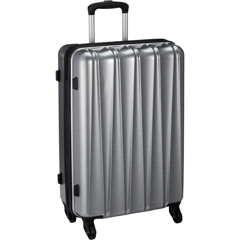 ビバーシェ スーツケース ファスナー TSAロック レインカバー付き 52L 62 cm 3.8kg YZ-H-S シルバー スーツケース ファスナー TSAロック レインカバー付き 52L cm 8kg YZ シルバー ￥