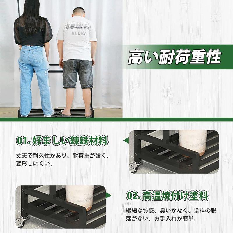 フラワースタンド プランタースタンド 花台 3段 ガーデンラック 屋外/室内 植木鉢 園芸ラック おしゃれ 観葉植物棚 幅90cm ガーデン プランタースタンド 花台 3段 ガーデンラック 屋外/室内 植木鉢 園芸ラック おしゃれ 観葉植物棚 幅90cm ガーデン ￥